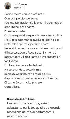 Apartamento La Chiave Del Gufo - Castel Di Sangro