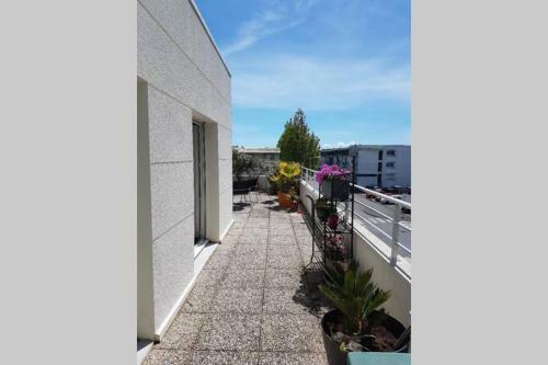 Apartamento Luxueux T2, Toit-terrasse
