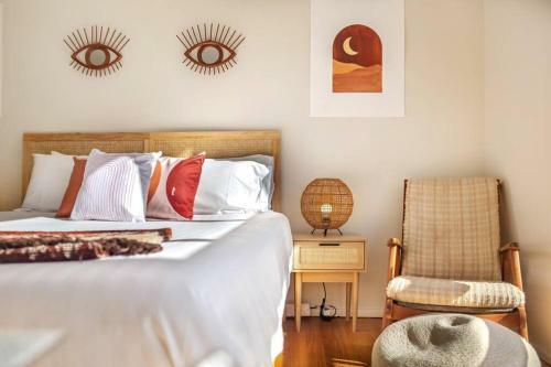 Apartamento Sun-filled Loft With Balcony 1 Street From Beach
