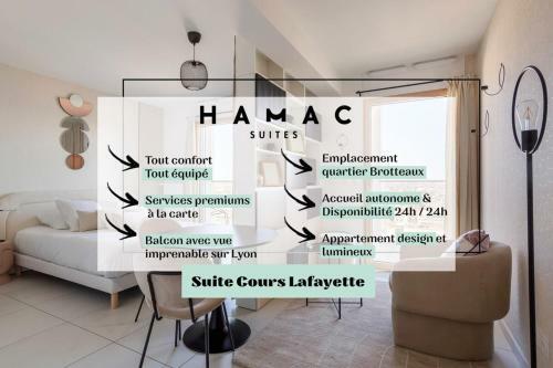 Apartamento Suite Lafayette Part-dieu -terrasse- Vue Superbe