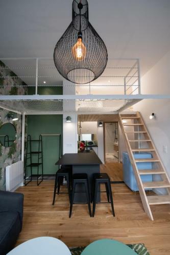 Apartamento Le Canop�e - Beau Studio Atypique Proche Quais Du Rh�ne
