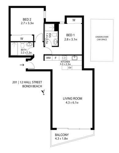 Apartamento Premium Bondi Beach 2 Bedroom With Beach View And Parking