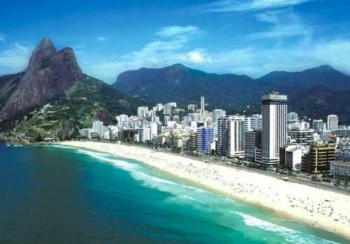 Apartamento Flat De Luxo Com Piscinas E Jacuzzi No Leblon