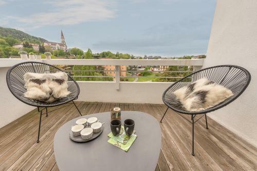 Annecy Lake, Luxury Top Floor Apartment