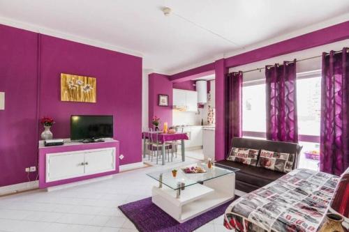 Apartamento ?purple Flat?close To Beach And Party|free Parking