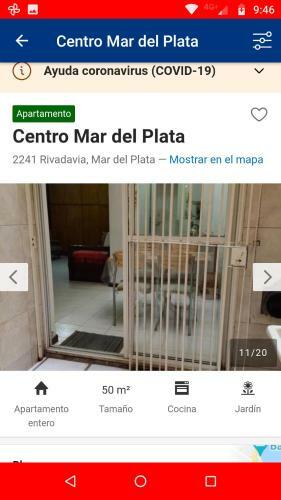 Apartamento Rivadavia 2241centro Mdp