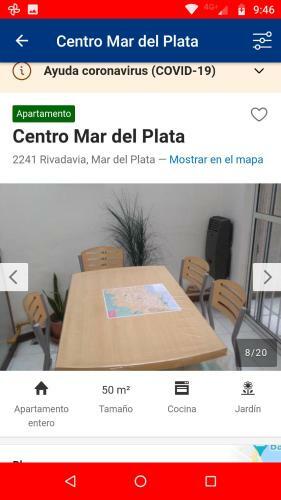 Apartamento Rivadavia 2241centro Mdp