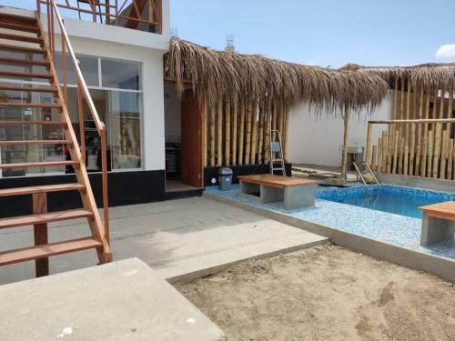 Casa Bambu Hermosa Casa De Playa En Condominio