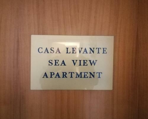 Casa Levante Sea View Apartment