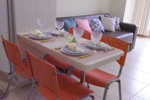 Apartamento Flat Residencial C Lazer Completo Em Caldas Novas