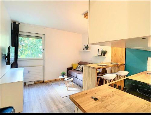 Apartamento Centre Saint-gervais Studio Vert Moderne 2 Pers Proche T�l�cabine