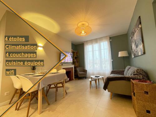 Apartamento Rare 4 �toiles, Clim, Vue Port D�co Chaleureuse.
