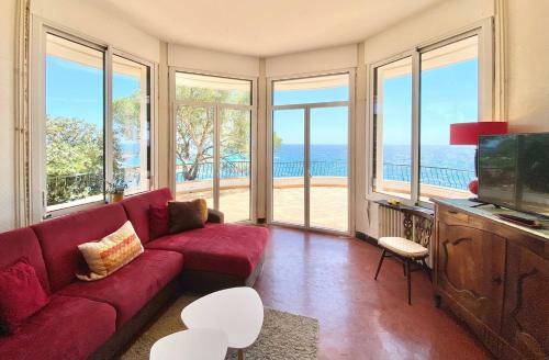 Villa Pieds Dans L'eau Vue Mer Dans Domaine Prive