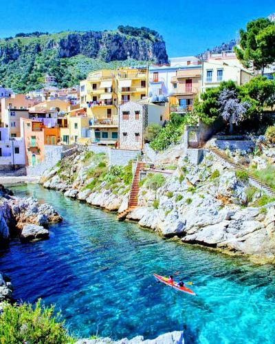 Apartamento Seafront House Gabbiano Blu