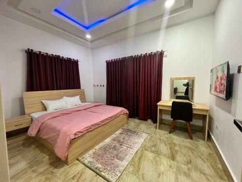 Apartamento 2 Bedroom Flat @utako+wifi+24hrs AC & Gen 70k/nit