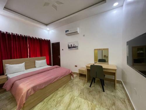 Apartamento 2 Bedroom Flat @utako+wifi+24hrs AC & Gen 70k/nit