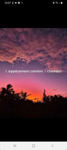 Apartamento Appartement 1 Chambre Proche Du Centre Cial Canabady