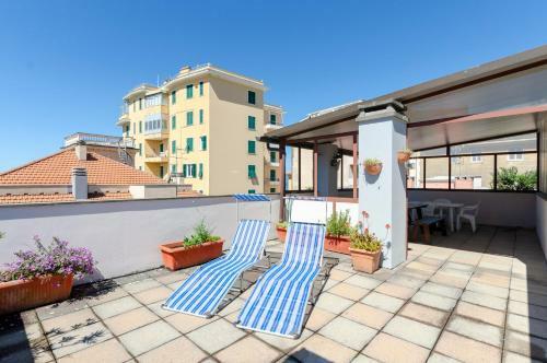 Apartamento Altido Great 1-br Flat With Rooftop Terrace And Seaview