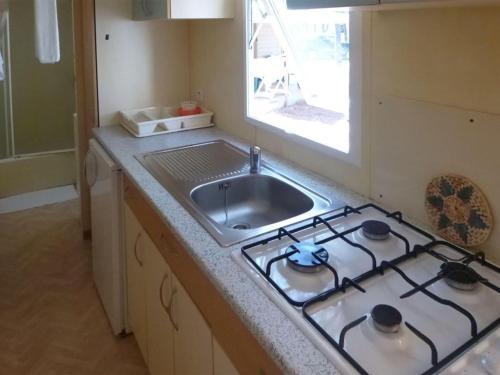 Pleasant Mobile Home In Sorso With Shared Pool