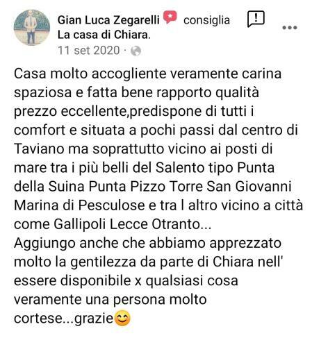Apartamento La Casa Di Chiara