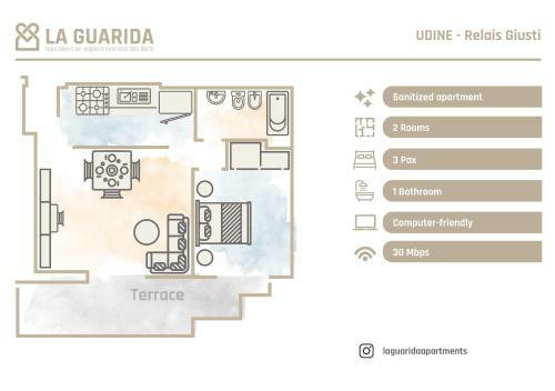 Apartamento Relais Giusti 2 - La Guarida