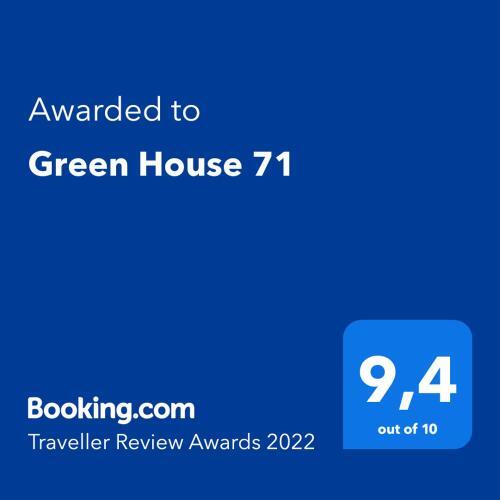 Apartamento Green House 71