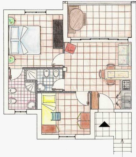 Apartamento Trilocale Con Doppi Servizi