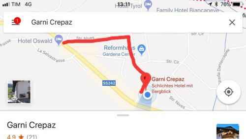 Bed & Breakfast Garni Crepaz