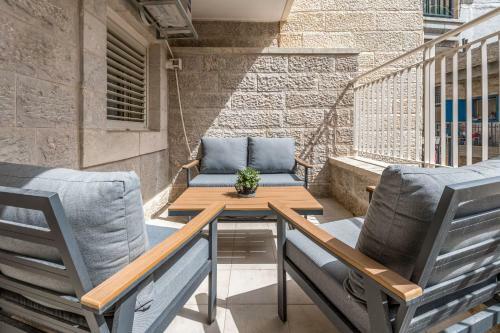 Apartamento Sea U Mahane Yehuda - Stylish One Bdr With Balcony
