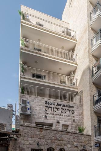Apartamento Sea U Mahne Yehuda - Modern 1 Bdr With Balcony