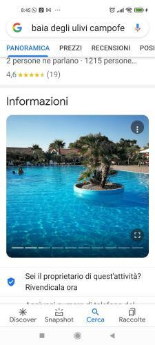 Villetta Mare Piscina
