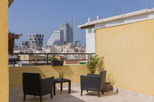 Carmel Market Roof Top Designed Apartment
