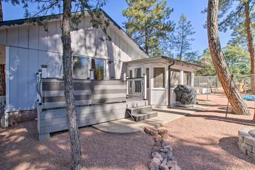 Peaceful Payson North Retreat With Fire Pit!