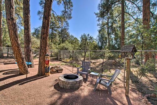 Peaceful Payson North Retreat With Fire Pit!