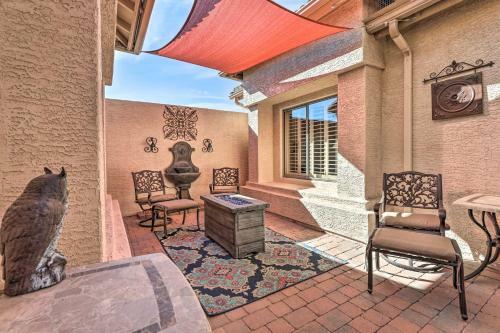 Sun-lit Casa In 55 And Community With Bbq And Patio!
