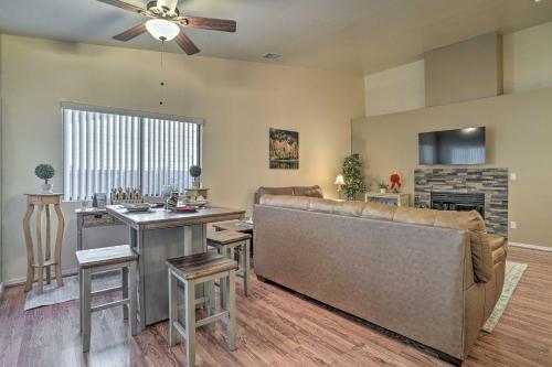 Pet-friendly Prescott Townhome With Fireplace!