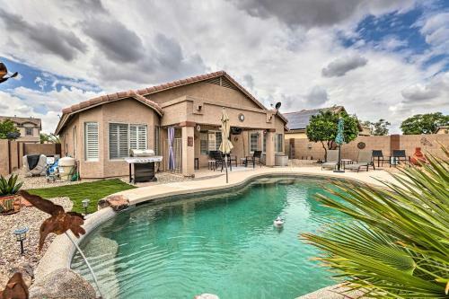 Surprise Home With Outdoor Oasis Golf Nearby!