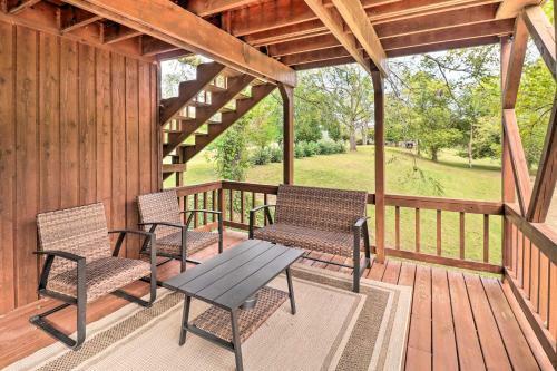Private Norfork Home With Decks And River Access