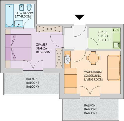 Apartamento Residence Scheidnerhof