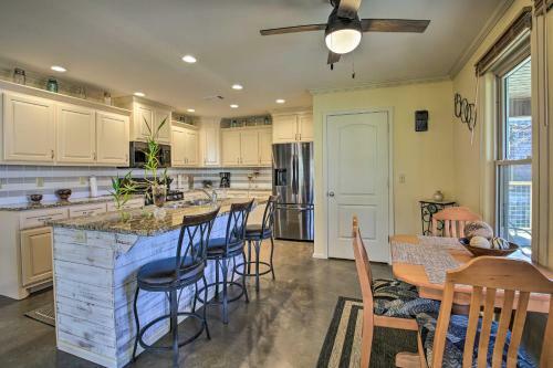 Waterfront Home With 2 Kayaks, Dock, Boat Slip!