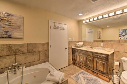 Waterfront Hot Springs Home With Private Dock!