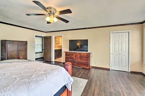 Waterfront Hot Springs Home With Private Dock!