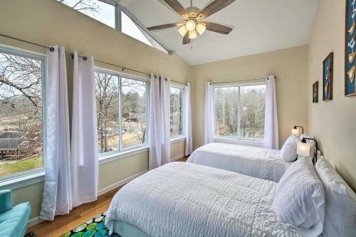 Lakefront Hot Springs Home With Deck, Boat Dock