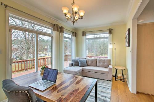Lakefront Hot Springs Home With Deck, Boat Dock
