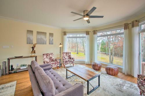 Lakefront Hot Springs Home With Deck, Boat Dock