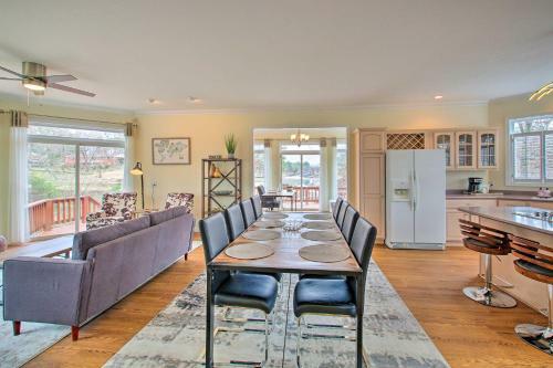 Lakefront Hot Springs Home With Deck, Boat Dock
