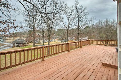 Lakefront Hot Springs Home With Deck, Boat Dock