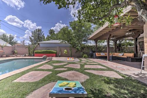 Midtown Getaway With Private Pool And Grass Yard!