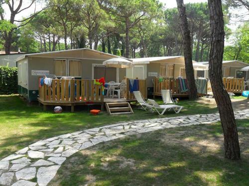 Nice Mobile Home In Sorso With Garden