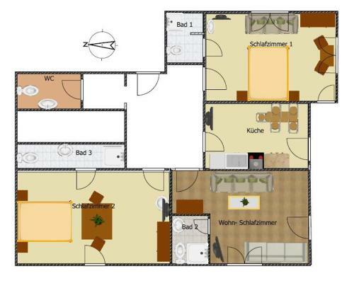 Apartamento Appartement Traumblick